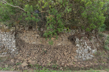 Along the Leucosia Mermaid Trail. Cilento. Castellabate. Campania. Views of the Amalfi Coast. Mediterranean blotch. Vegetation and Sea. Lighthouse of Punta Licosa. Lovely coast. Italy. Campania.