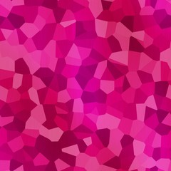 Fototapeta premium Fuchsia magenta purple polygone abstract seamless design background