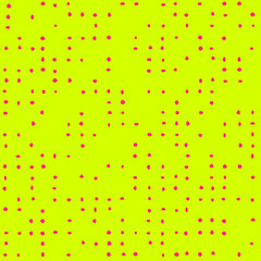 seamless pattern of pink scattered dots