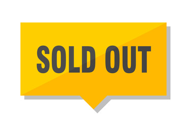 sold out price tag
