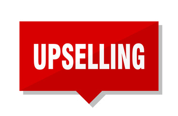 upselling red tag