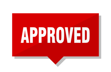 approved red tag