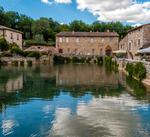Terme di Bagno Vignoni, Toscana \ Terme di Bagno Vignoni, Toscana \