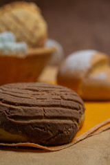 Concha de Chocolate