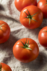 Raw Red Organic Tomatoes