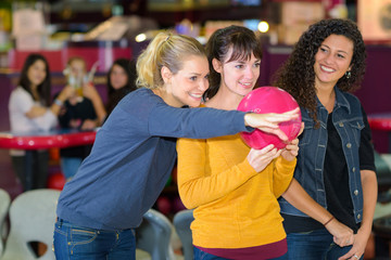 trying to play bowling