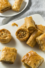 Homemade Turkish Baklava Pastries