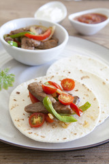Beef Fajitas