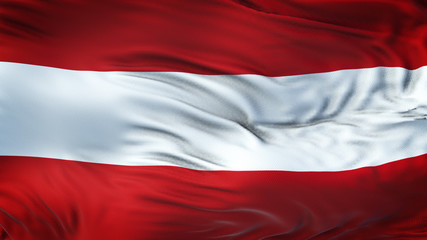 AUSTRIA Realistic Waving Flag Background