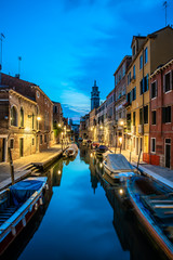 Venezia by night - obrazy, fototapety, plakaty