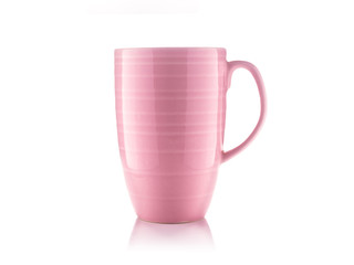 ceramic coffee cup isolated on whtie background
