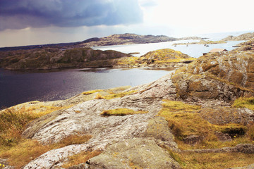 Beautiful view in Tjörn, Bohuslän, Sverige