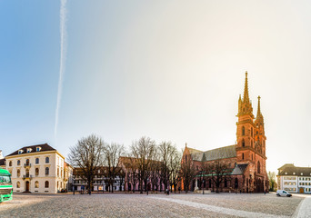 Basler Münster; Stadt  Basel, Schweiz