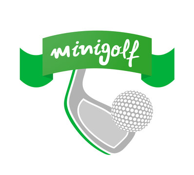 Minigolf sport icon