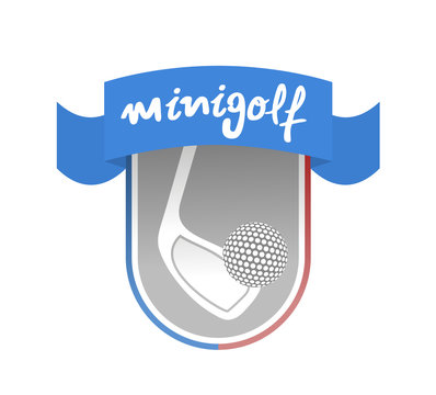 Mini golf symbol