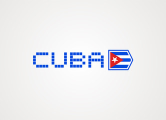 Flat Cuba icon