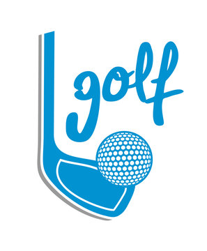 Golf sport icon