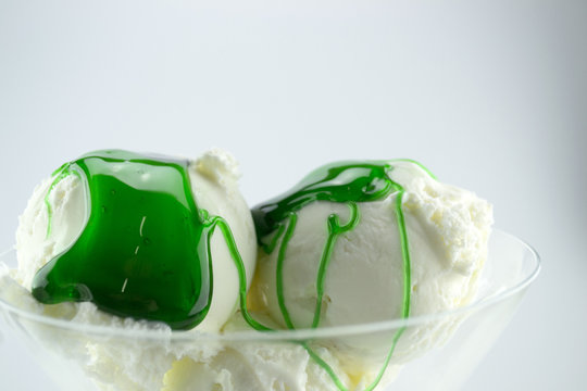 ice cream, lemon