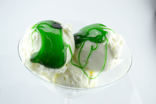 ice cream, lemon
