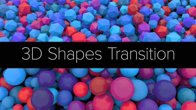 3d Shapes Reveal Transition