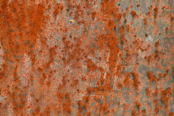 Rusty metal plate. 