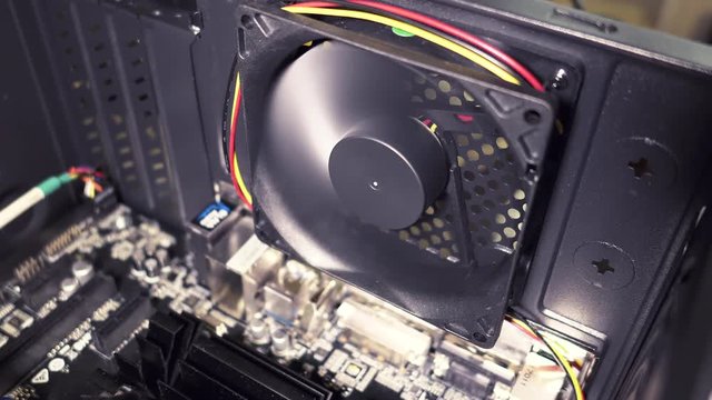 Cooler In The Computer Case