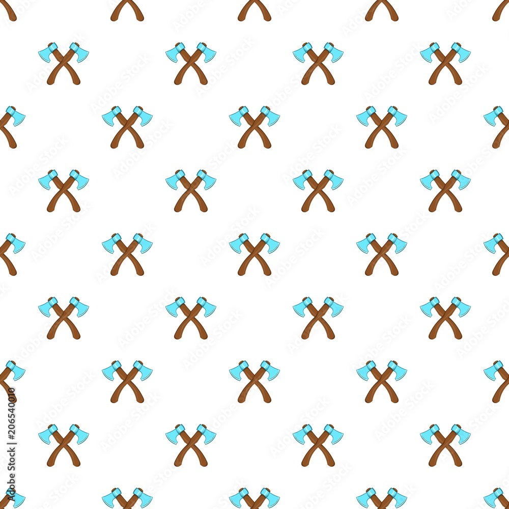 Poster two axes pattern. cartoon illustration of two axes vector pattern for web