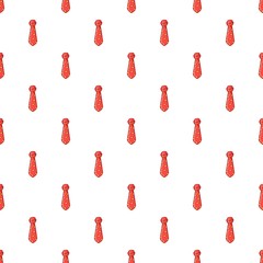 Men tie pattern. Cartoon illustration of men tie vector pattern for web