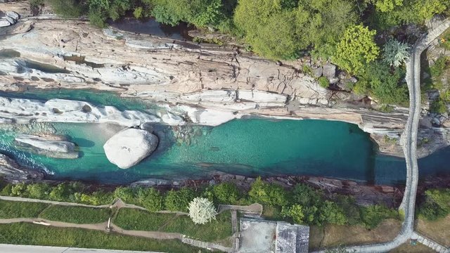 bike on ponte dei salti - Lavertezzo - Ticino - Switzerland