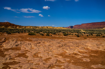 I captured this image on the road to The Maze Overlook from the Golden Stairs area in the Canyonlands National Park in Utah.