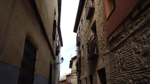 	Streets in Toledo, Spain.