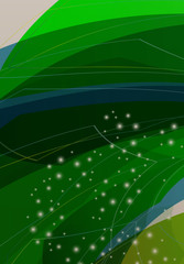 Leaflet cover presentation abstract geometric background, layout in A4 set technology brochure flyer design template vector shadow