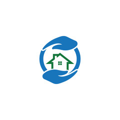 Home care logo icon template