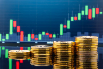 Stock market investment and trading. © InfiniteFlow