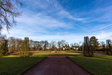 Obraz premium In park durring winter