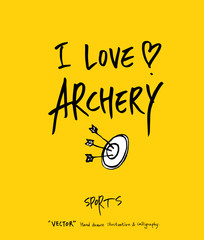 스포츠 포스터 / 손으로 그린 스포츠 그림