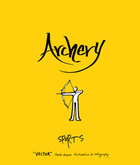 스포츠 포스터 / 손으로 그린 스포츠 그림