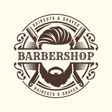 Barbershop Logo Images – Browse 41,458 Stock Photos, Vectors, and