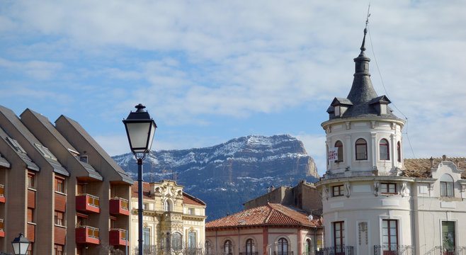 Jaca,international landmark in a building exterior day