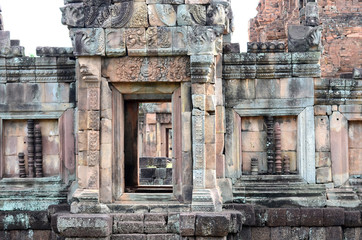 Fototapeta premium Religious Park Age of creation thousands of years.Buriram Province - Thailand.