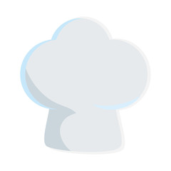 chef hat uniform icon vector illustration design