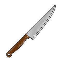 knife cutlery tool icon vector illustration design
