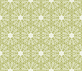 Fototapeta premium Vector geometric seamless pattern. modern style. for printing on fabric, paper for scrapbooking, wallpaper, cover, page book.