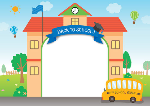 Back to school template