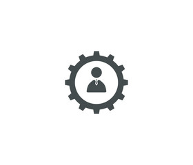 Obraz premium engineering man icon
