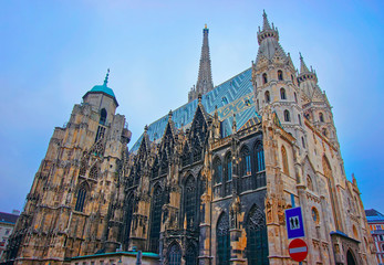 St Stephen Cathedral on Stephansplatz Vienna