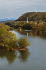 bridge over the river