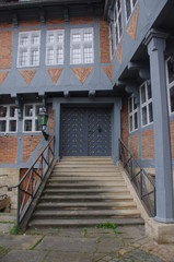 Treppe und Tür am Stadtmarkt Wolfenbüttel