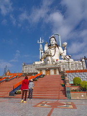 Ramayana Hindu God statue in Namchi City, Sikkim State in India, 15th April, 2013