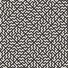Vector seamless lines mosaic pattern. Modern stylish abstract texture. Repeating geometric tiles